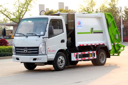 藍(lán)牌 4方 凱馬壓縮垃圾車