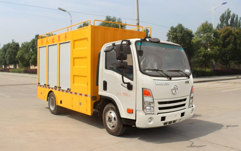 大運(yùn)國五黃牌污水處理車