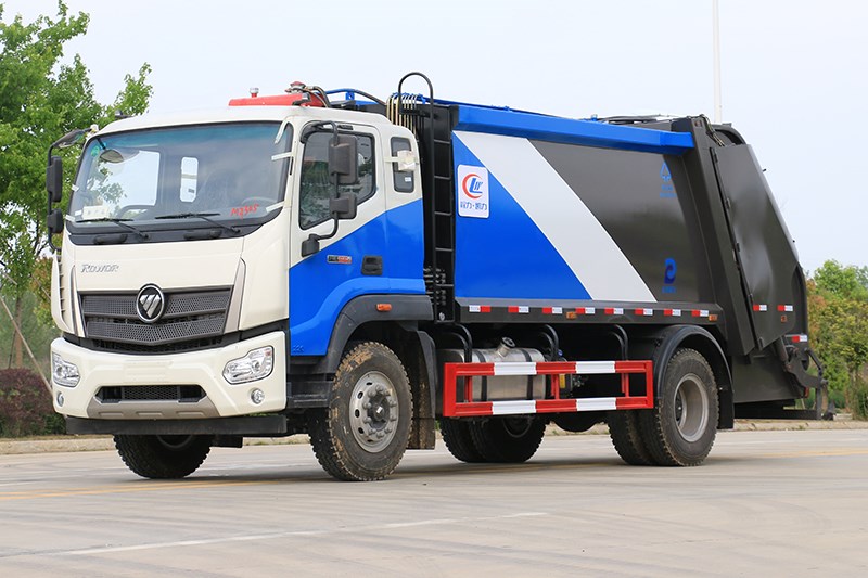 國(guó)六12方福田壓縮垃圾車(chē)