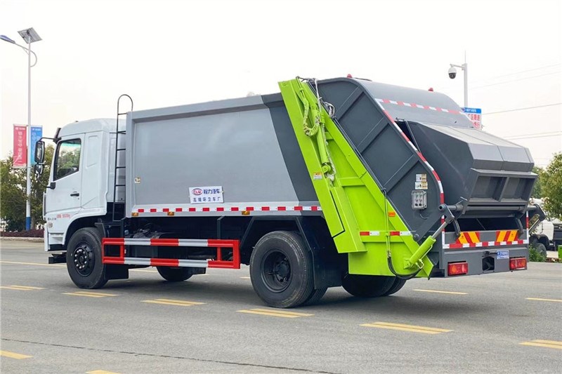 國(guó)六東風(fēng)專底14方 壓縮垃圾車