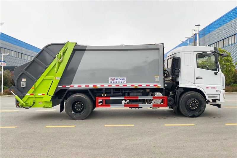 國(guó)六東風(fēng)專底14方 壓縮垃圾車